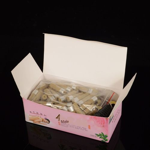 Mini Autocollant Moxa, 50 Pièces/Lot, Micro Fumée, Tube De Moxibustion, Pâte Auto-Adhésive, Moxibustion, Point D'acupuncture, Bougie Moxa 