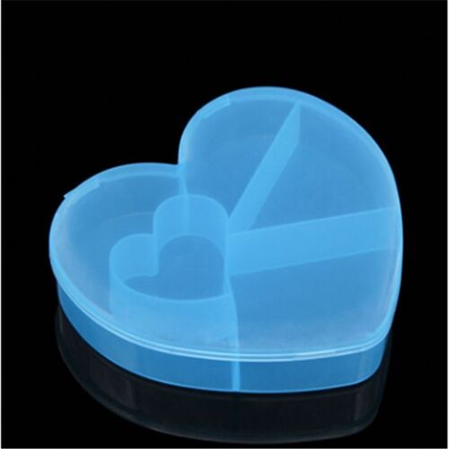 5 fentes En Forme De Coeur Boîte De Rangement En Plastique Mode Femmes Maquillage Maison Salon Organisateur Cosmétique Accessoires De Salle De Bain 4 Couleurs-