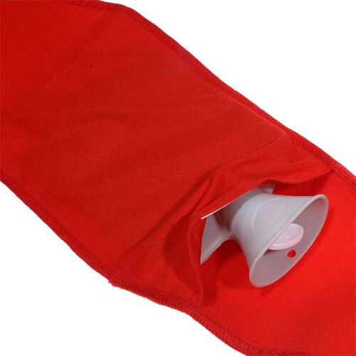 1 ensemble de sac à bouteille d'eau chaude avec housse de taille en peluche pour soulager la douleur, sac d'hiver chaud pour le ventre, bande enveloppante chauffante abdominale