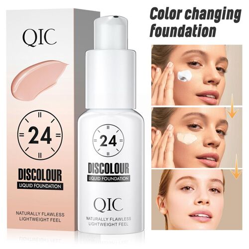 Crème De Fond De Teint Professionnelle Pour Le Visage, Accessoire De Maquillage Cercle Dissimulé, Liquide Primer Pour Les Yeux, Longue Durée, 30ml, Y8y4