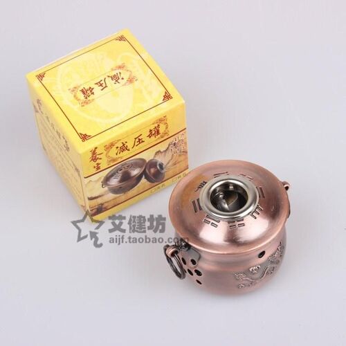 Compteur D'énergie En Alliage De Cuivre Pur Moxibustion Pour La Santé, Four En Bronze Ai, Boîtes De Décompression Pour Coups De Soleil, Dragon Fire Moxa Box 