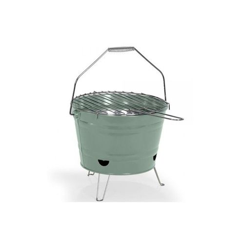 Livoo - Barbecue à charbon 27cm vert DOC327V