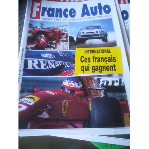 France Auto 109 De 1995 Ces Francais Qui Gagnent,Rallycross Nations