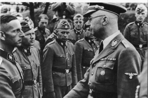 Himmler Visite Une Unité Ss En Russie