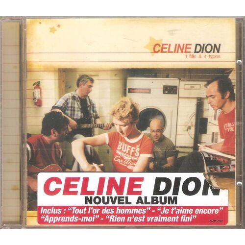 Cd Album Céline Dion : Une Fille 4 Types 2003