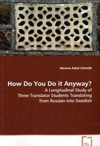 How Do You Do It Anyway?