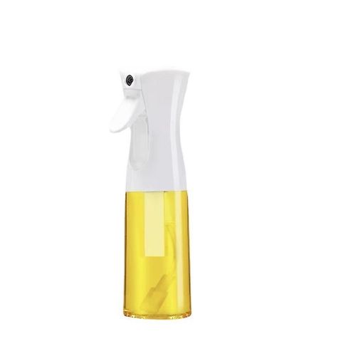 Spray D'huile, Flacon Pulvérisateur D'huile Et De Vinaigre De 200 Ml, Flacon Transparent Rechargeable Pour Huile De Colza, Vinaigre, Pour Cuisiner, Griller, Pâtes, Salades (Blanc)