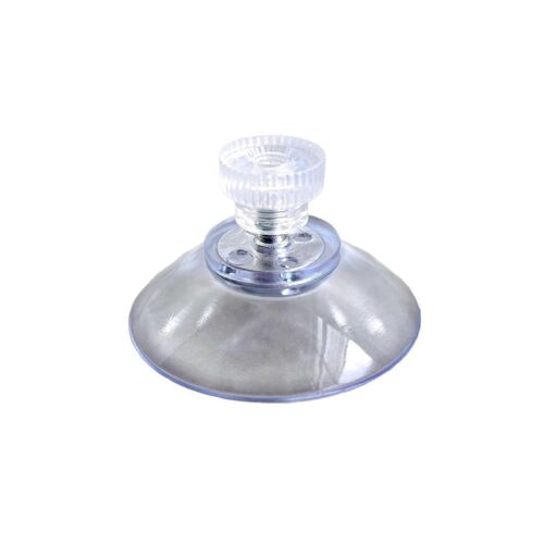 Ventouses à visser, 20 pièces 40 mm ventouses transparentes avec filetage, ventouse isolante extra résistante en plastique PVC pour rideaux suspendus pour camping