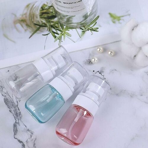 Vaporisateur De Brume, Flacon Vaporisateur De Voyage Vide En Plastique Transparent Réutilisable Pour Lotions De Soin, Maquillage, Parfums Et Cosmétiques (30 Ml) 