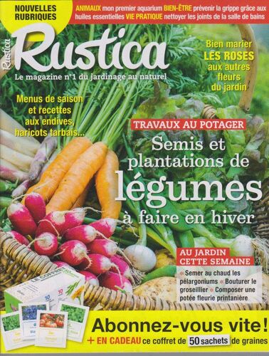 Magazine Revue Rustica Janvier 2019 N°2559
