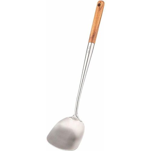 Spatule Wok 17"" Pour Wok, Spatule Wok En Acier Inoxydable 304.