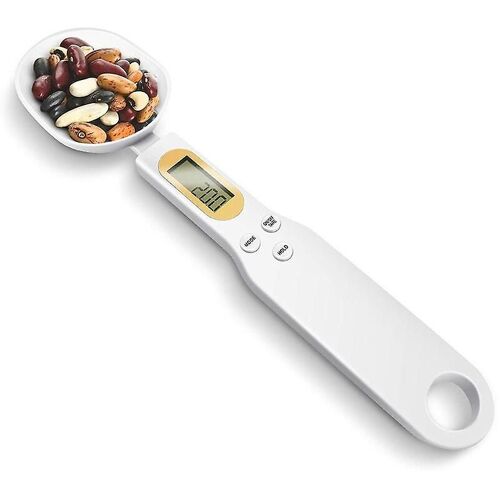 Balance Numérique Pour Aliments, 500 G/0,1 G, Pour Cuisine Électronique, Écran Lcd Hd, Balance De Cuisine Numérique De Précision ¿ Blanc