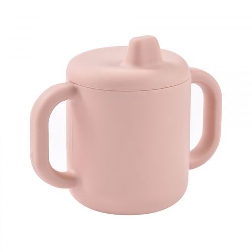 Tasse D¿Apprentissage Bébé En Silicone Avec Anses Barbe À Papa