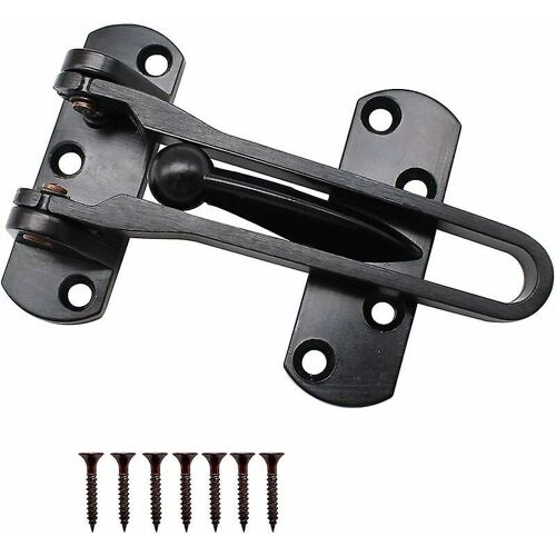 Serrure de limite de porte, serrure de porte épaissie, sécurité du loquet de porte peut être utilisé pour les portes et fenêtres de bureau à domicile, équipement antivol d'hôtel