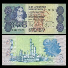 Afrique Du Sud 1978 Billet Neuf Unc De 2 Rand