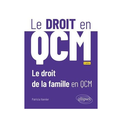 Le Droit De La Famille En Qcm