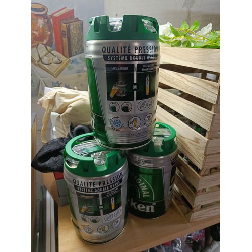Vente De 3 Futs De Bière Pression Heineken