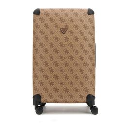 Guess Sac Voyage Berta Toiletry Train Latte Logo/Brown OB8688988