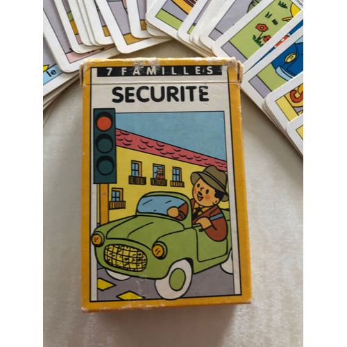 Jeu De Cartes Les 7 Familles Sécurité