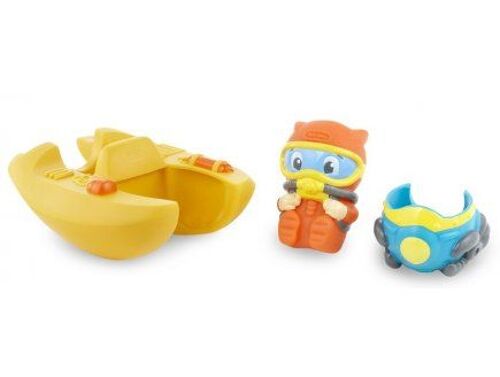 Jouet Bain Enfant : Le Sous-Marin Avec Le Plongeur Tub Buddies - Jouet Little Tikes - Des 12 Mois - La Figurine
