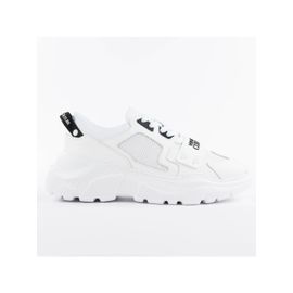 Basket Versace Fondo Speedtrack Sc4 Blanc