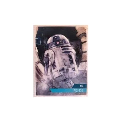 Carte Leclerc Star Wars 2019 - R2-D2 - N°10