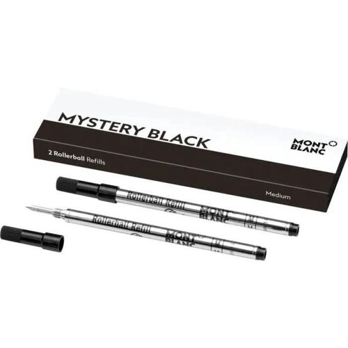 Recharge Roller - Montblanc - Mystery Black - 2 Recharges - Pointe Moyenne - Adulte Femme