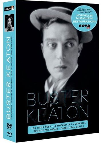 Buster Keaton - 4 Longs Métrages : Les Trois Âges + Le Mécano De La Générale + Sportif Par Amour + Cadet D'eau Douce - Combo Blu-Ray + Dvd