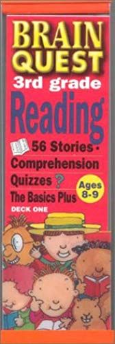 Brain Quest 3rd Grade Reading: 56 Stories Comprehension Quizzes? The Basics Plus