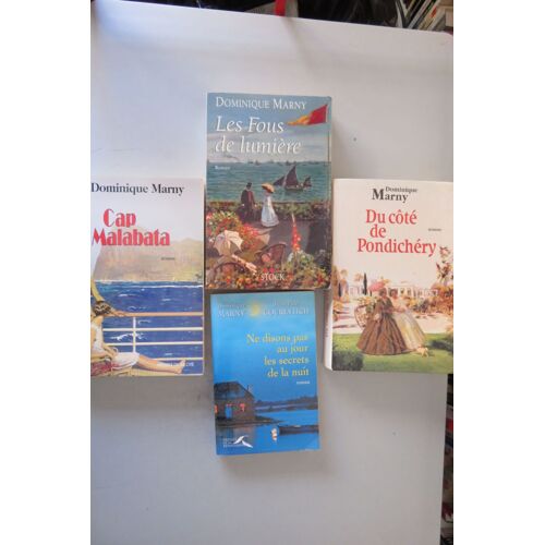 Lot De 4 Livres / Dominique Marny / Diverses Éditions