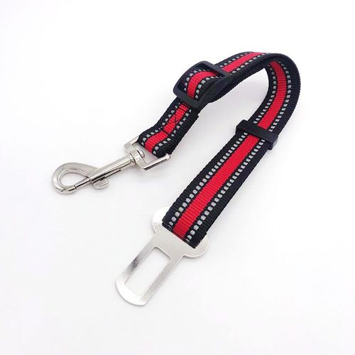 Ceinture De Sécurité Réfléchissante Pour Animaux De Compagnie, Laisse En Plomb Pour Chien Et Chiot, Accessoire De Voyage Pour Animaux De Compagnie, Clip Réglable