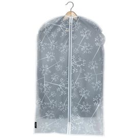 Domopak 908000, Sac souple pour vêtements, Transparent, Blanc, Poly-acétate de vinyle (PEVA), Fermeture à glissière, 60 cm