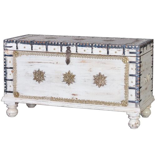 Coffre De Rangement VidaXL 30x35x35 Cm - Bois Reconstitué Finition Vieilli, Pour Intérieur