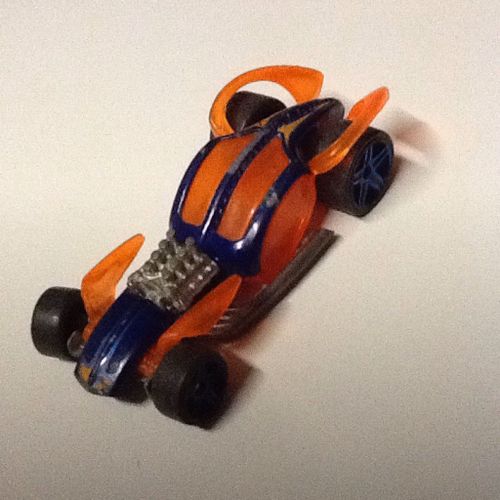 Hot Wheels Car Motor Bleu Et Orange