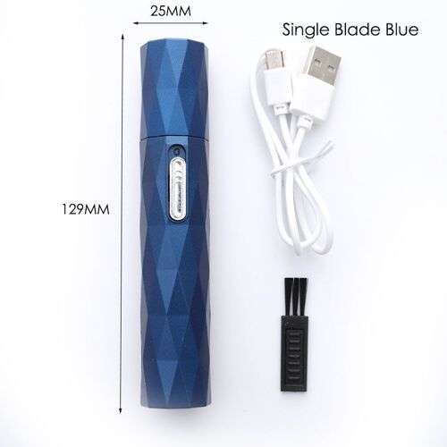 Tondeuse Électrique Pour Le Nez Et Les Oreilles Pour Hommes, Rechargeable, Soin Du Visage, Rasage En Toute Sécurité, Épilation De La Barbe