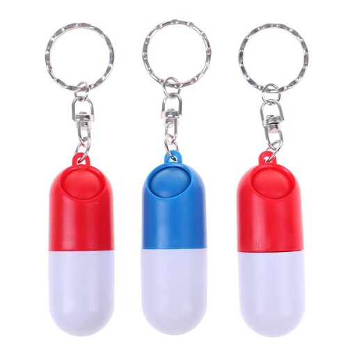 Boîte À Pilules De Voyage Portable En Forme De Capsule, Étui À Médicaments, Conteneur De Médicaments, Clé Johand, Sac À Main, Outils, Pendentif, Cadeau Pour Hommes Ou Femmes, 1pc 