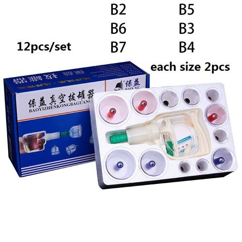 12 Ventouses Sous Vide Avec Pompe Et Tube , 12 Gobelets/Ensemble, 12 Ventouses + 1 Pompe + 1 Tube. Canettes De Haute Qualité, Livraison Gratuite, Nouvelle Collection 