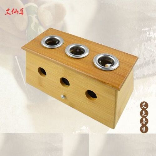 Boîte À Moxibustion 3 Trous En Bambou, Ustensile En Bois, Moxa Roll, Médecine Traditionnelle Chinoise, Livraison Gratuite 