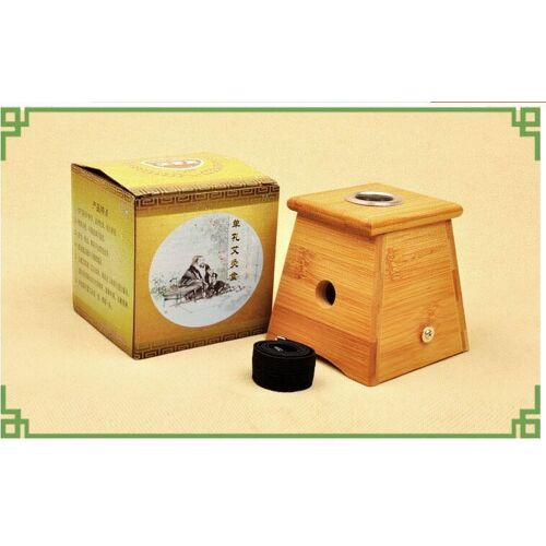 Boîte Monoculaire En Bois De Moxibustion, Monoculaire Épais Avec Trou En Bambou, Livraison Gratuite Par La Poste Chinoise Avec Numéro De Traçage 