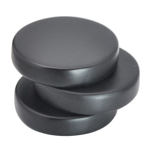 Huile Essentielle Naturelle D'ocre, 3 Pièces, En Pierre De Lave, Compresse Chaude Moxibustion, Massage Du Dos, Pierre Volcanique, Spa, Salon De Beauté 