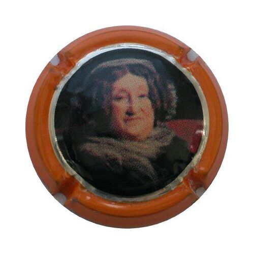 Capsule Veuve Cliquot. Série N°121 Contour Orange, Filet Métal