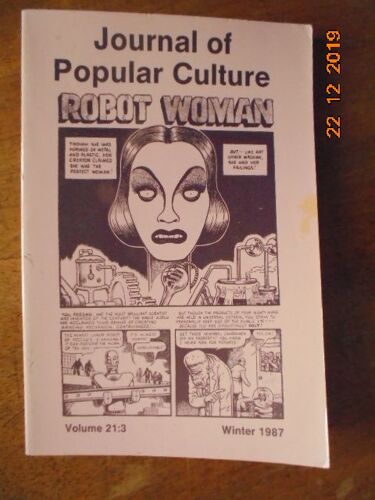 Journal Of Popular Culture, Volume 21 (Winter 1987) Number 3
