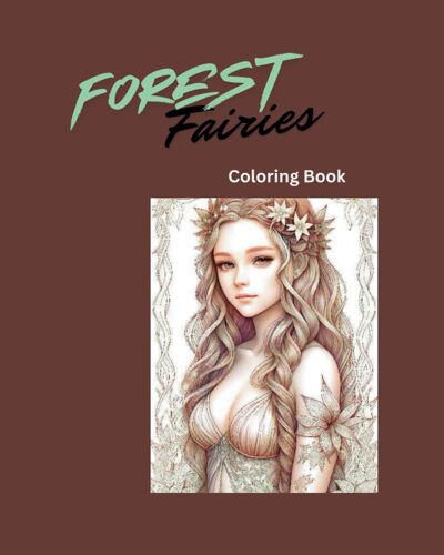 Fairies Of Booktok: Fantasy Fairy Coloring Book