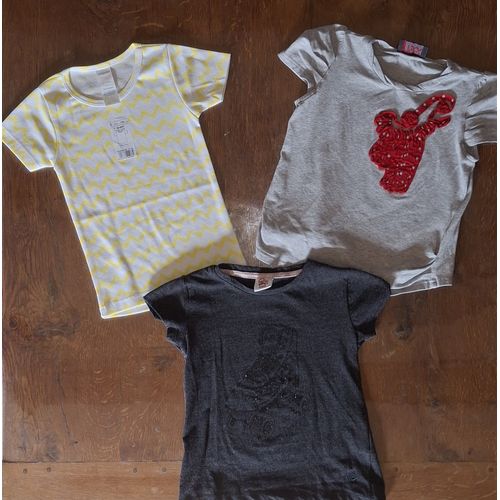 Lot 3 T-Shirt En Très Bon État 6 Ans