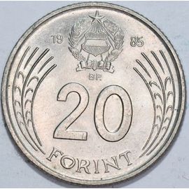 Hongrie - 20 Forint - 1985 - V089