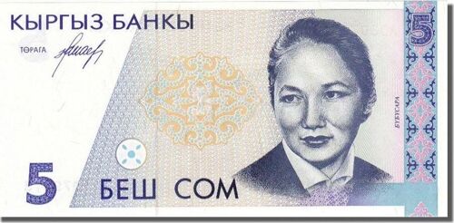Billet Kirghizistan 5 Som