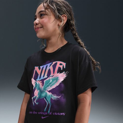 T-Shirt Nike Sportswear Pour Ado (Fille) - Noir