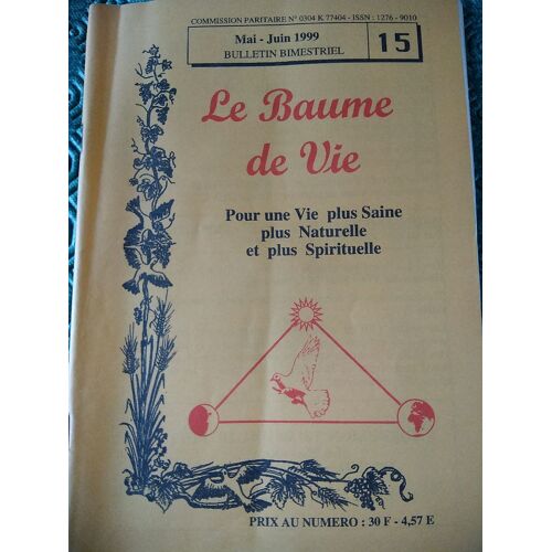 Le Baume De Vie 15