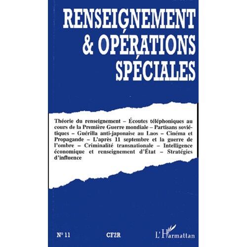 Renseignement Et Operations Speciales N° 11 Juillet-Aout 2002