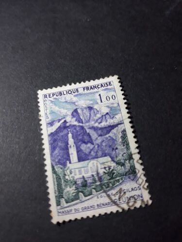 Timbre Réunion France Église De Cilaos Massif Du Grand Benard Tp12